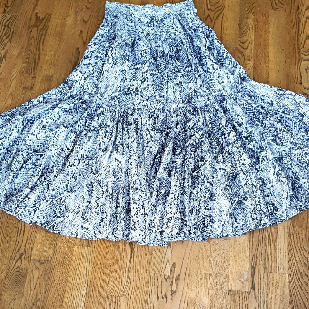 Silk Maxi Skirt